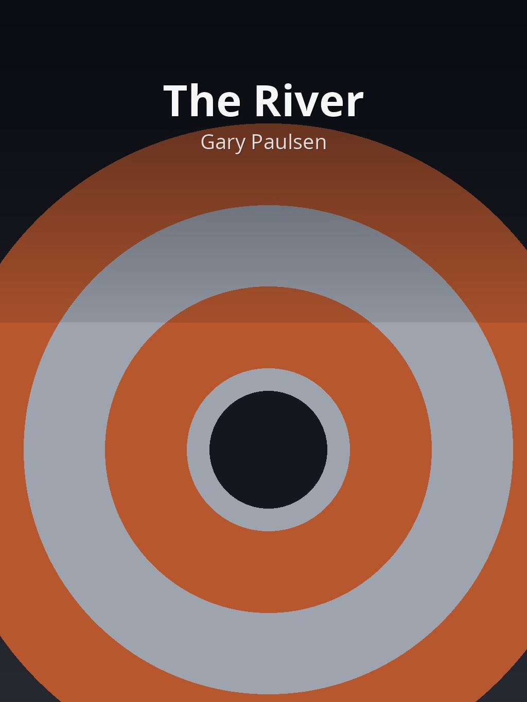 The River by Gary Paulsen book cover