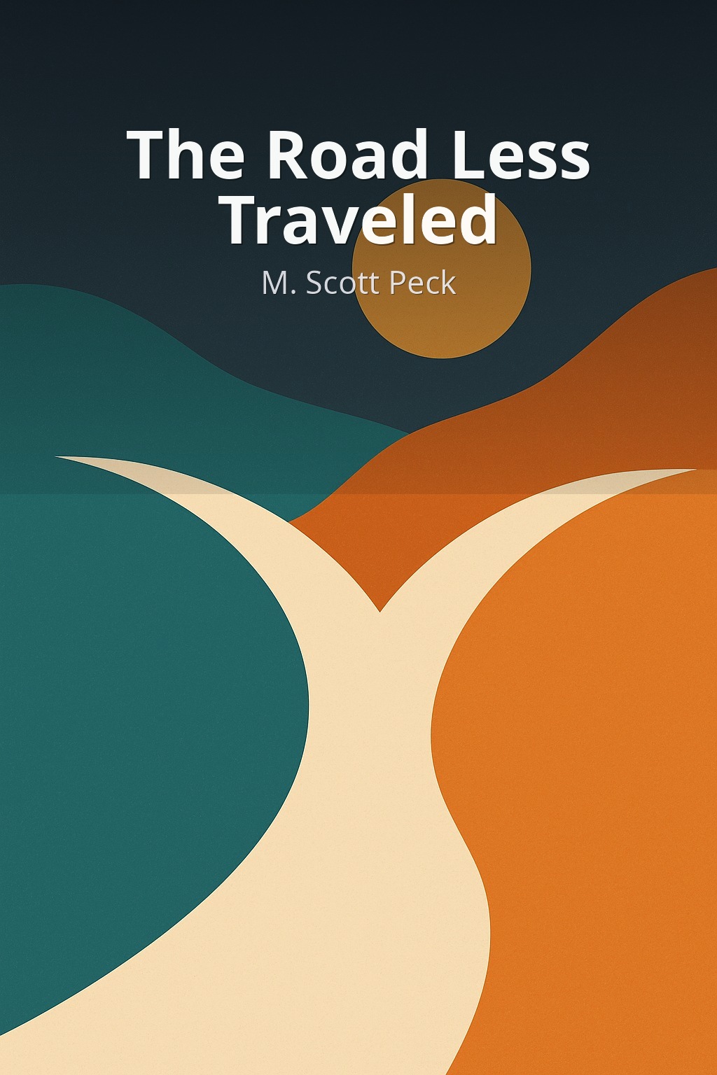 The Road Less Traveled by M. Scott Peck book cover