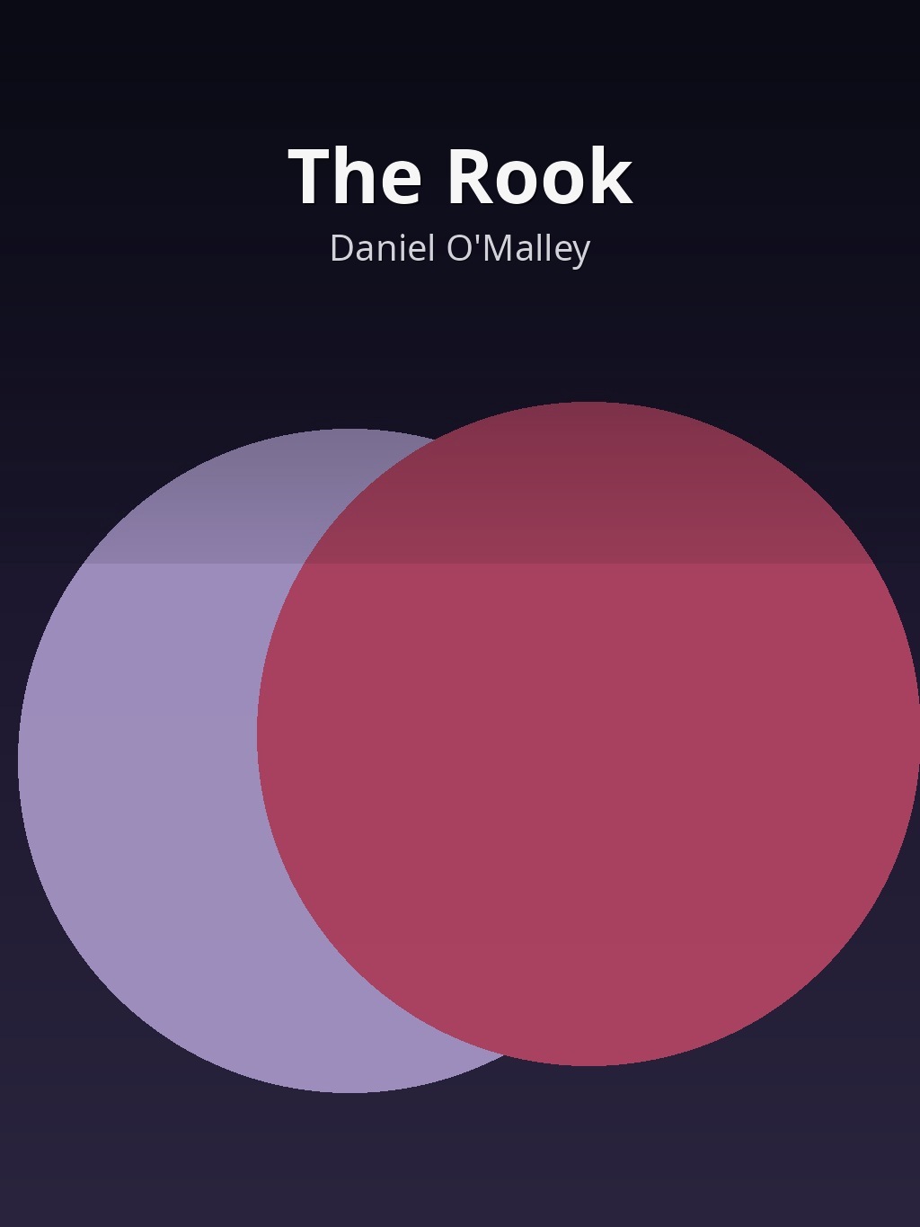 The Rook by Daniel O'Malley book cover