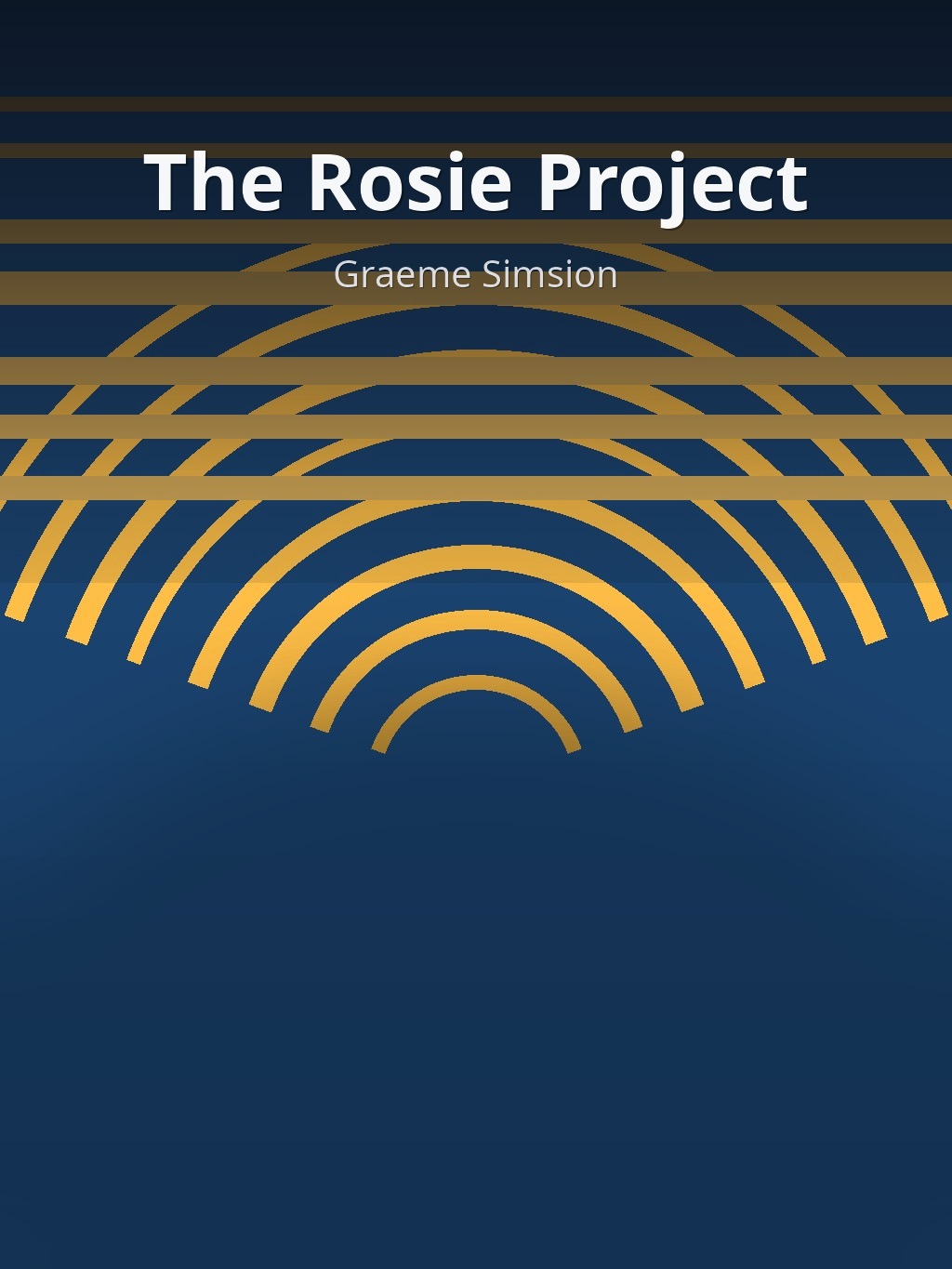 The Rosie Project by Graeme Simsion book cover