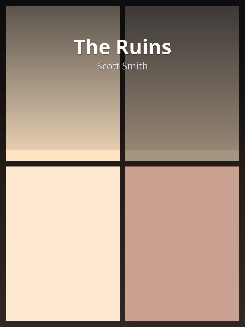 The Ruins by Scott Smith book cover