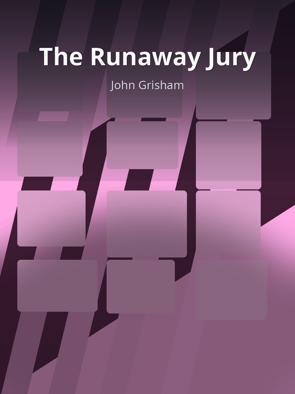 The Runaway Jury by John Grisham book cover