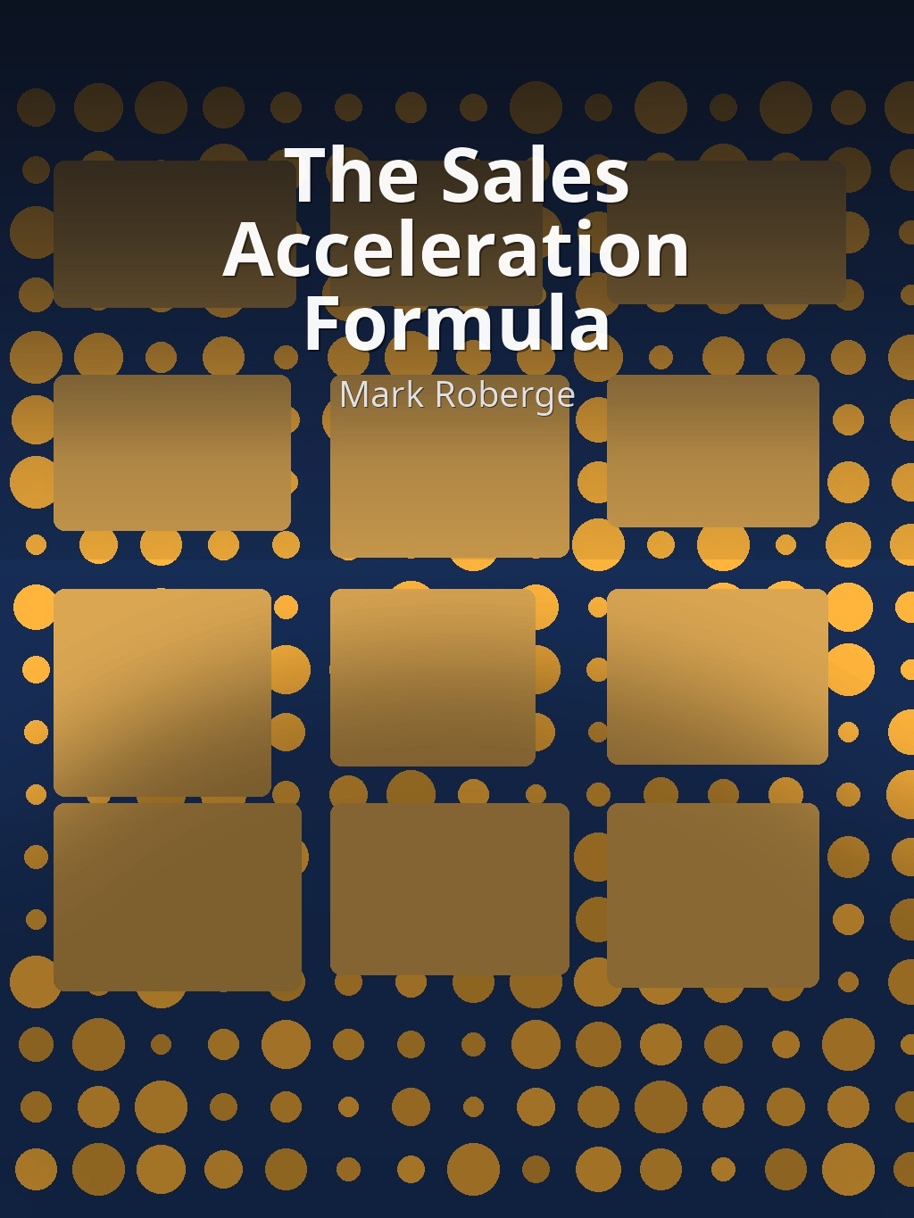 The Sales Acceleration Formula by Mark Roberge book cover