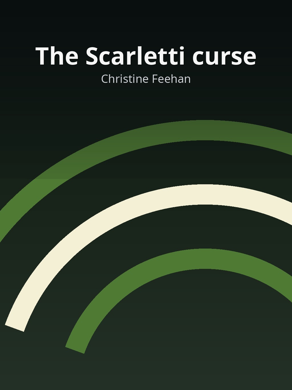 The Scarletti curse by Christine Feehan book cover