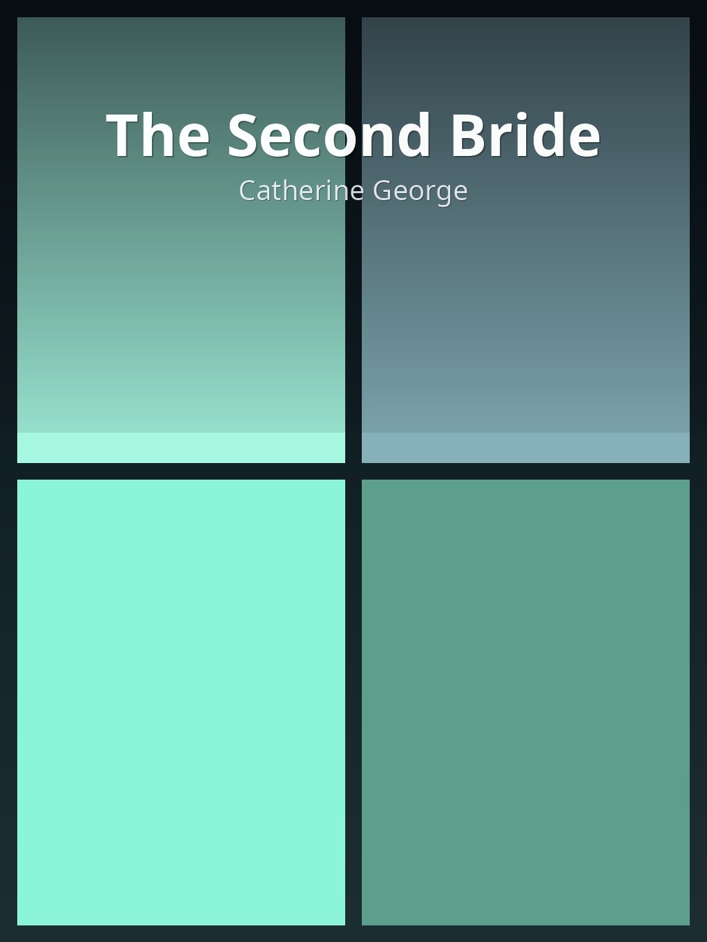 The Second Bride by Catherine George book cover