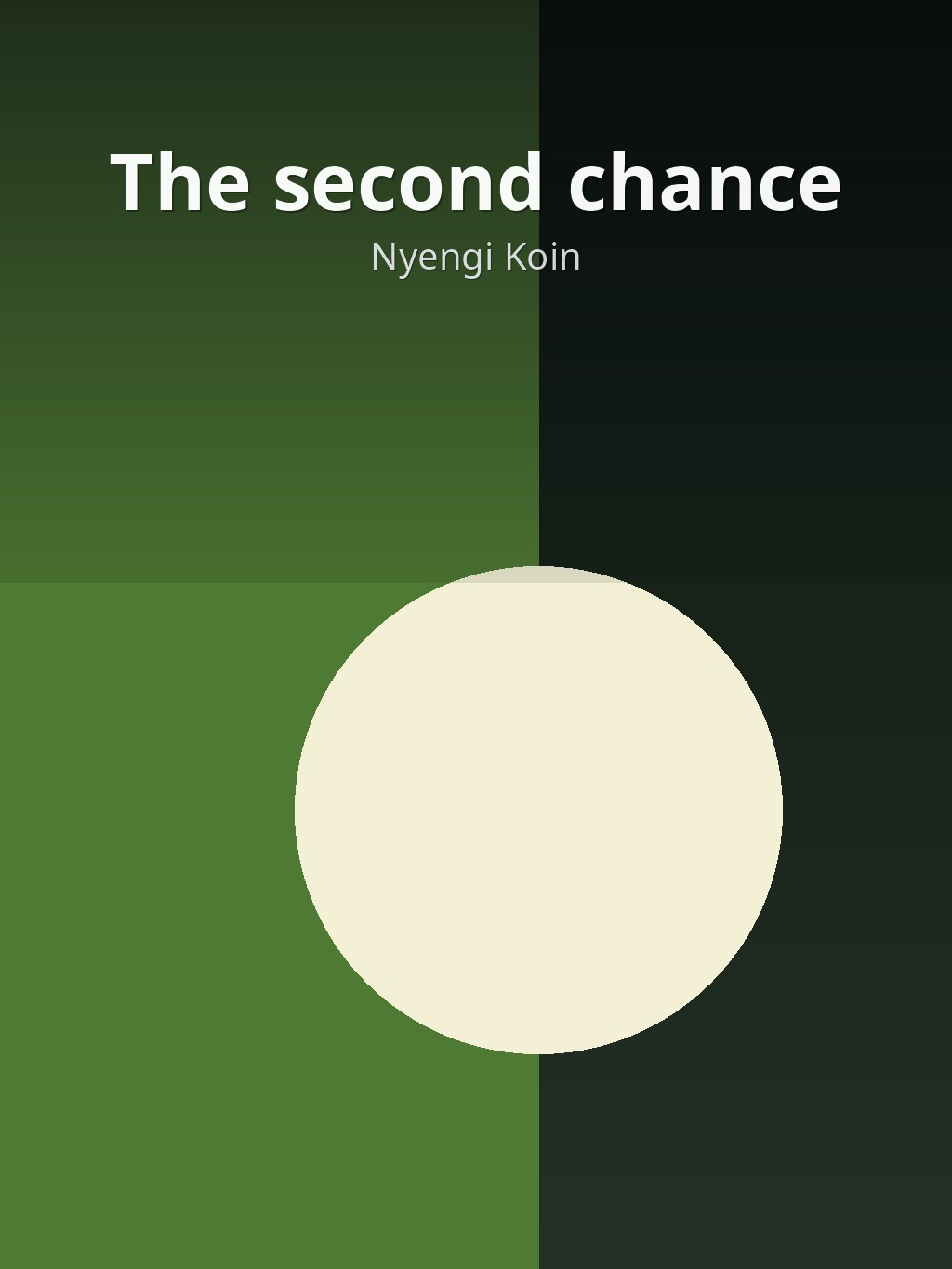 The second chance by Nyengi Koin book cover