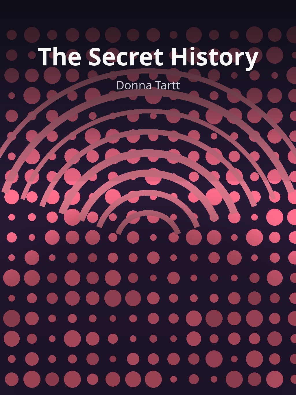 The Secret History by Donna Tartt book cover