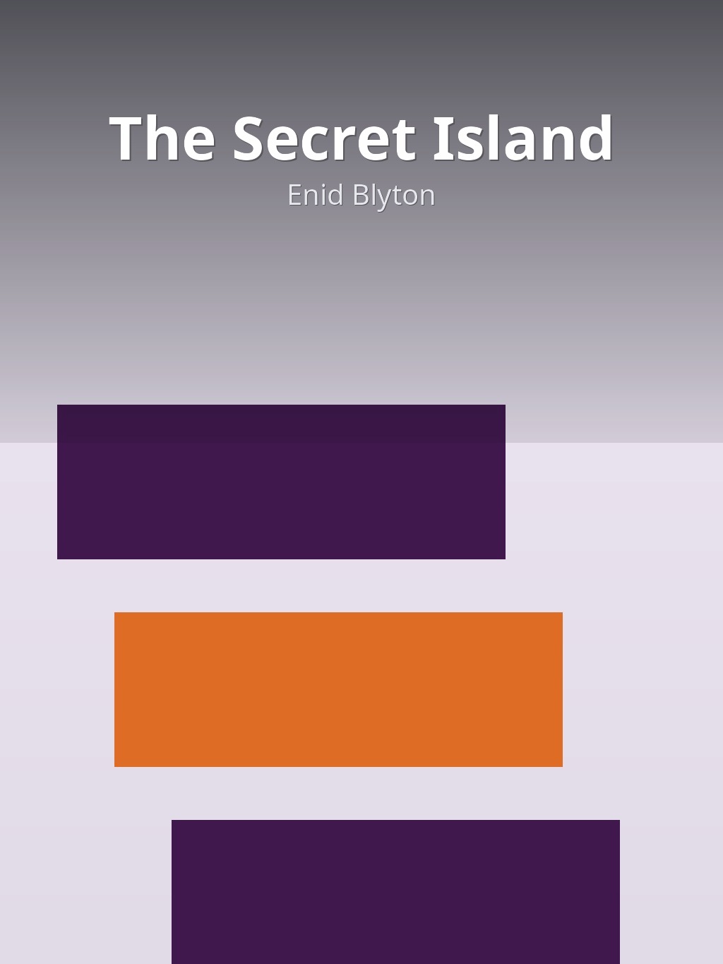 The Secret Island by Enid Blyton book cover