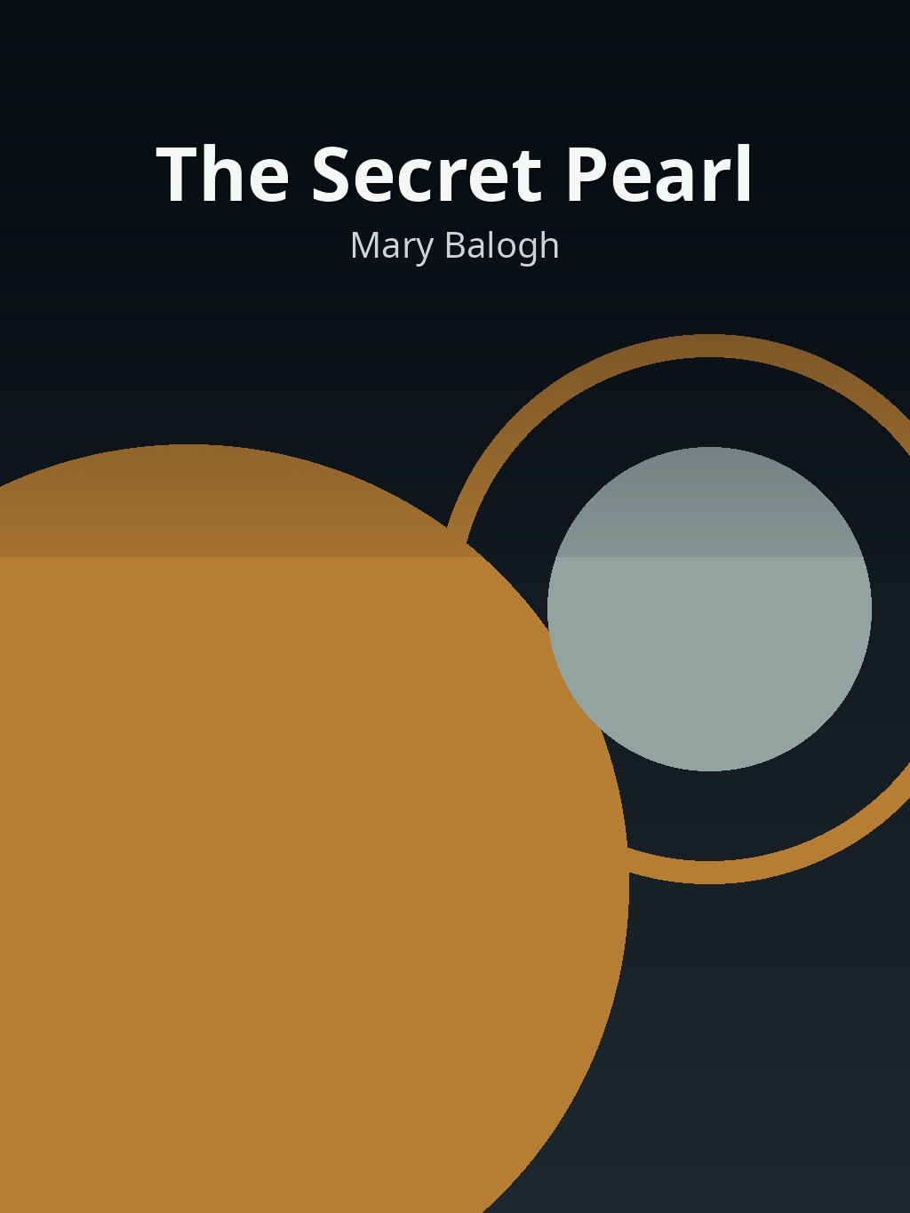 The Secret Pearl by Mary Balogh book cover