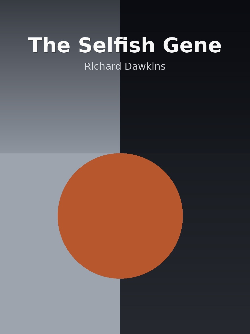 The Selfish Gene by Richard Dawkins book cover
