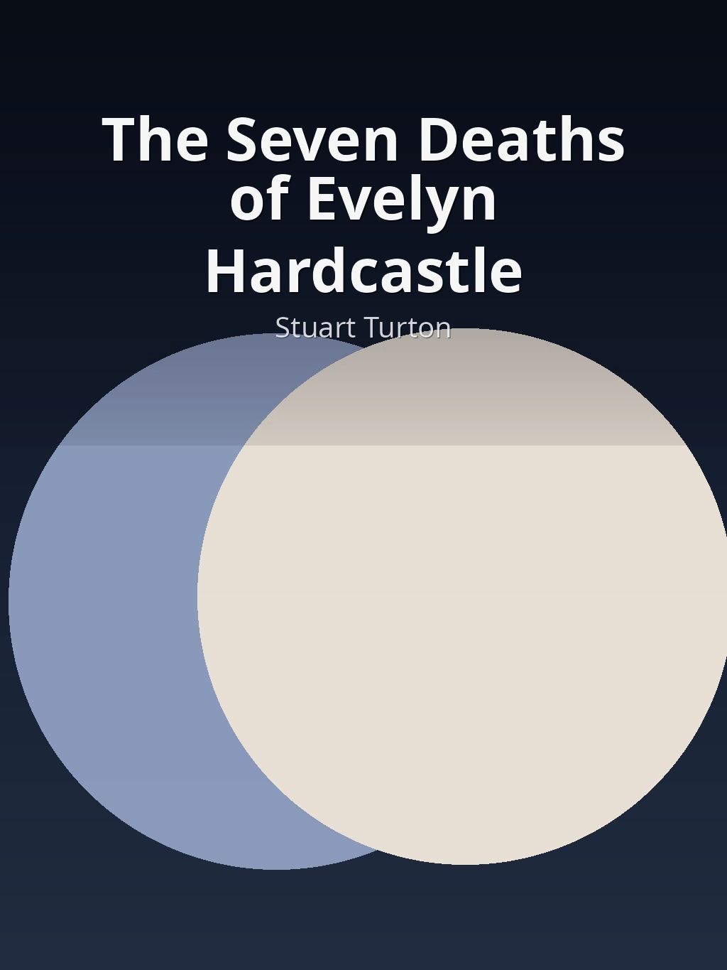 The Seven Deaths of Evelyn Hardcastle by Stuart Turton book cover