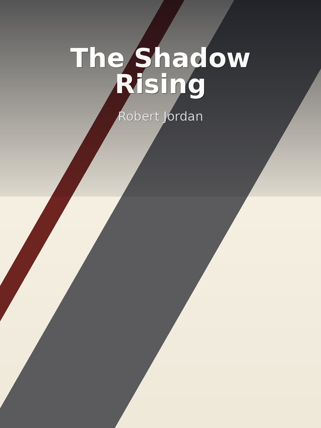 The Shadow Rising by Robert Jordan book cover