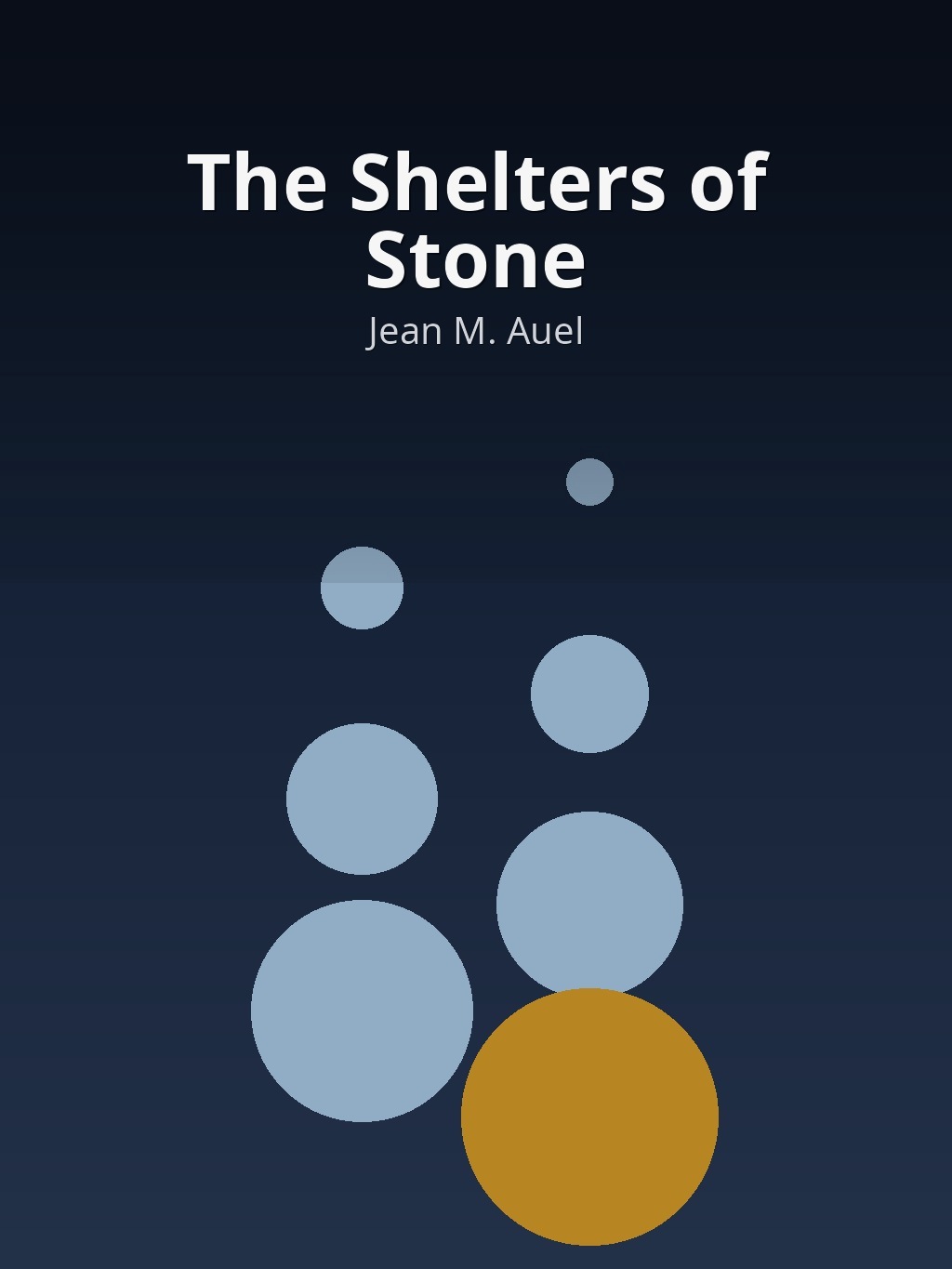 The Shelters of Stone by Jean M. Auel book cover