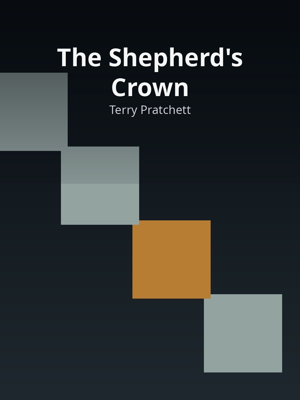 The Shepherd's Crown by Terry Pratchett book cover