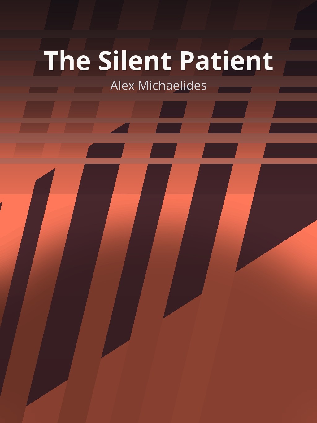 The Silent Patient by Alex Michaelides book cover