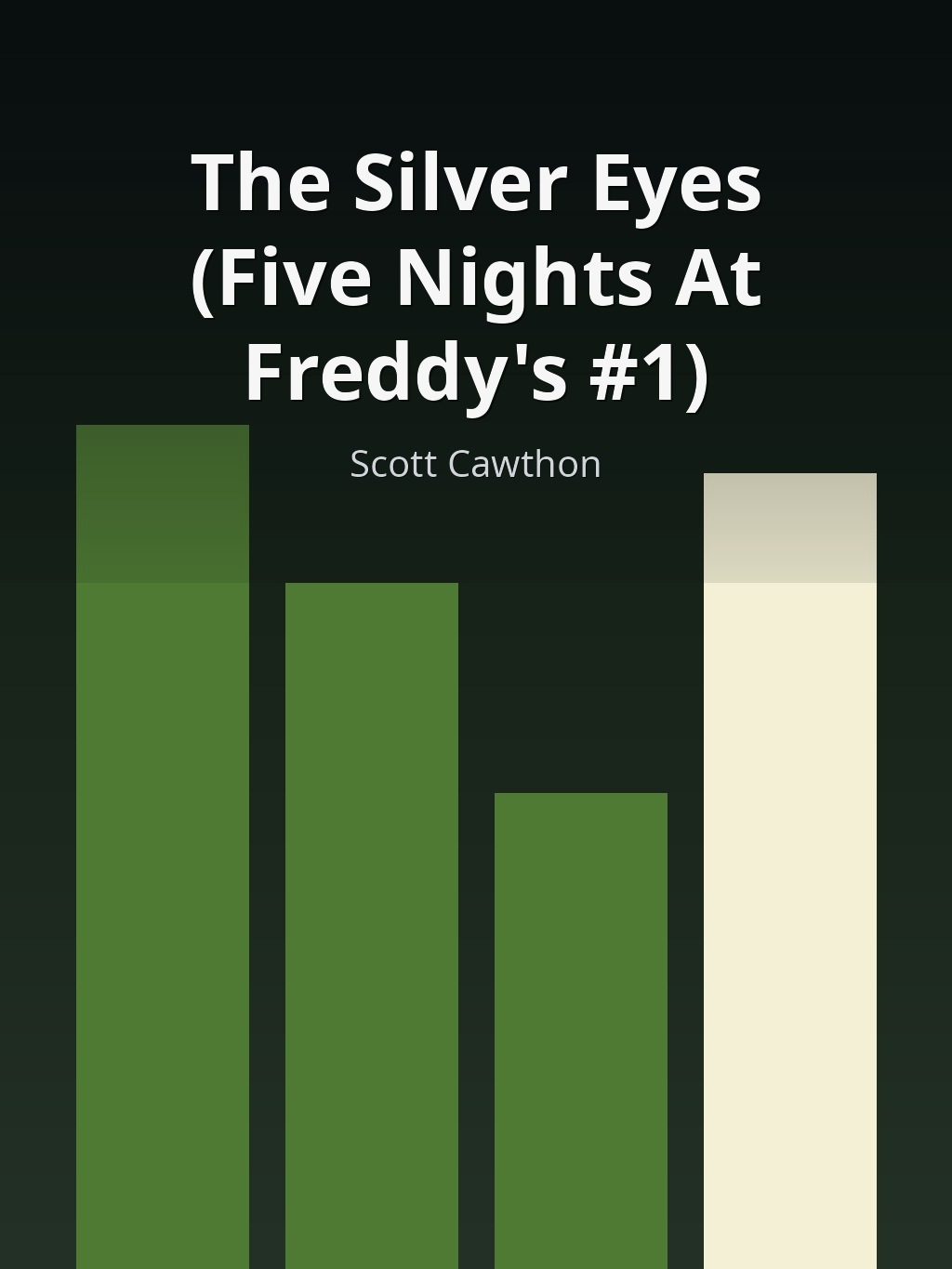 The Silver Eyes (Five Nights At Freddy's #1) by Scott Cawthon book cover