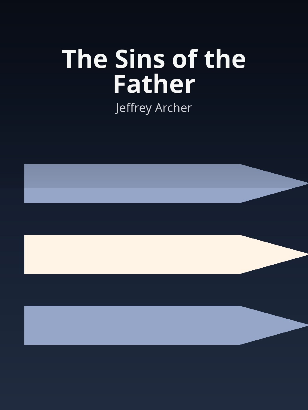 The Sins of the Father by Jeffrey Archer book cover
