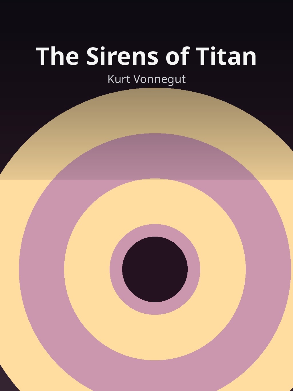 The Sirens of Titan by Kurt Vonnegut book cover