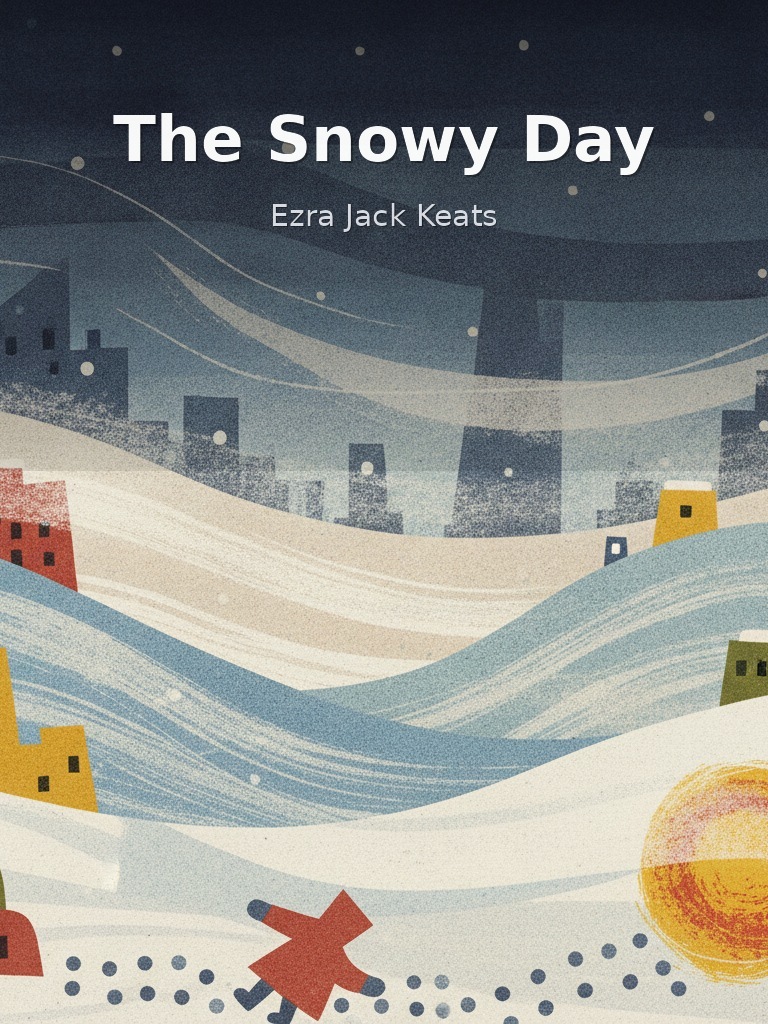 The Snowy Day by Ezra Jack Keats book cover