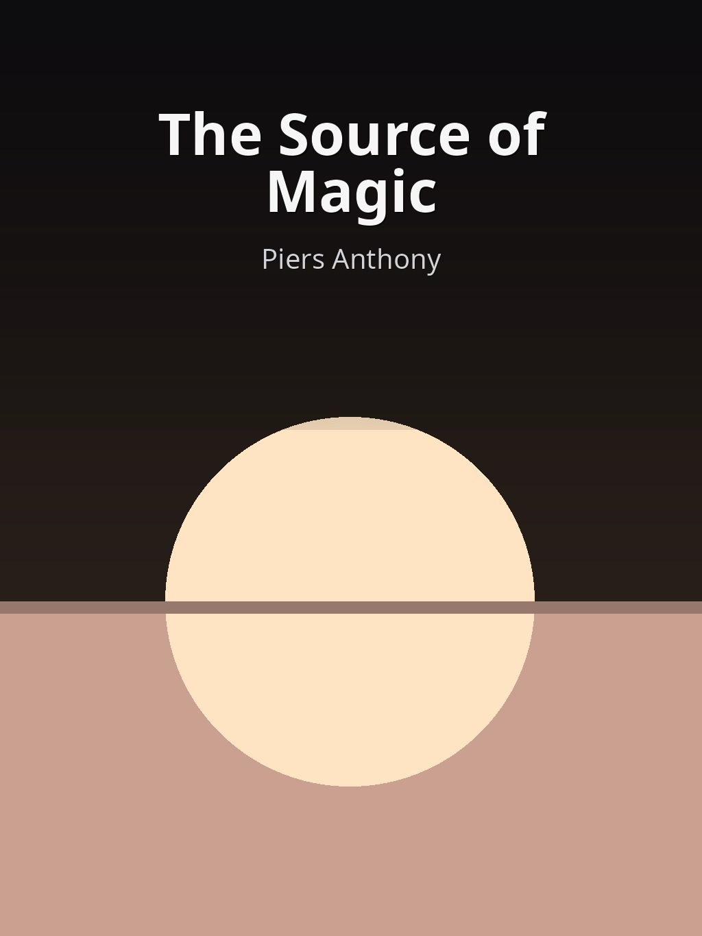 The Source of Magic by Piers Anthony book cover