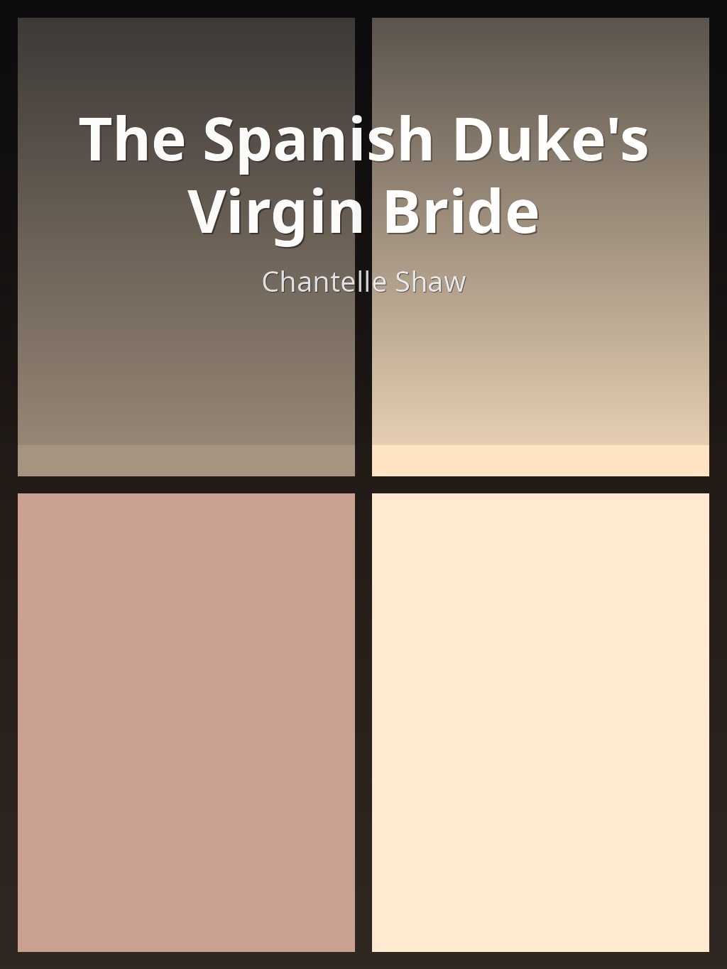The Spanish Duke's Virgin Bride by Chantelle Shaw book cover