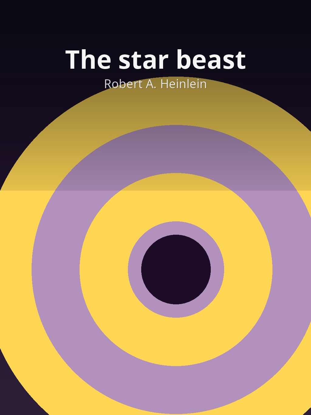 The star beast by Robert A. Heinlein book cover