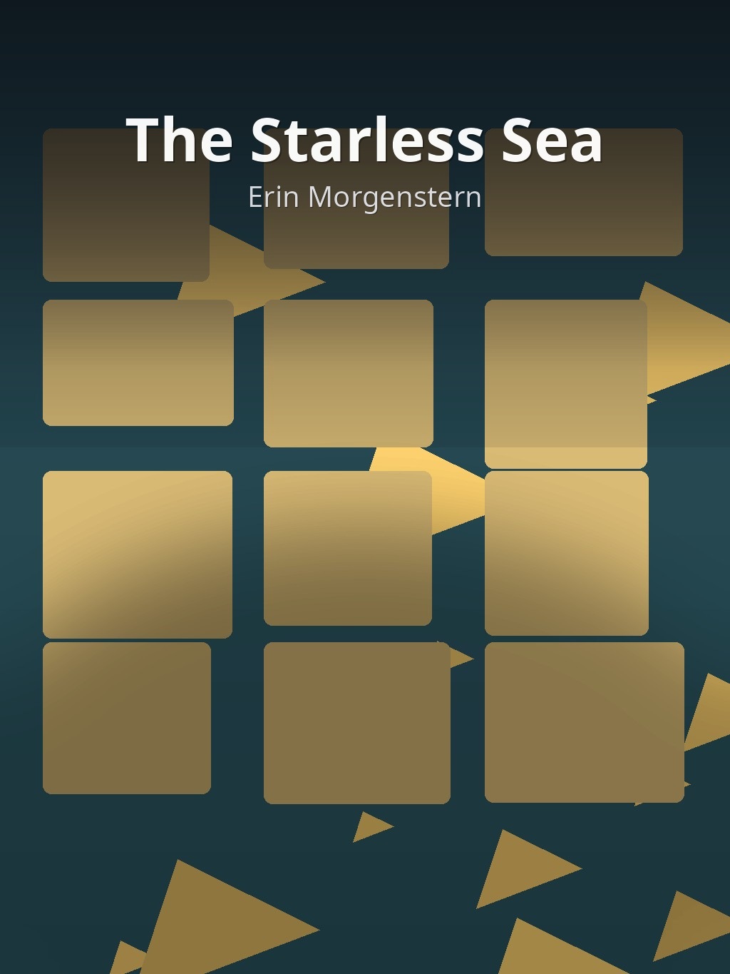 The Starless Sea by Erin Morgenstern book cover