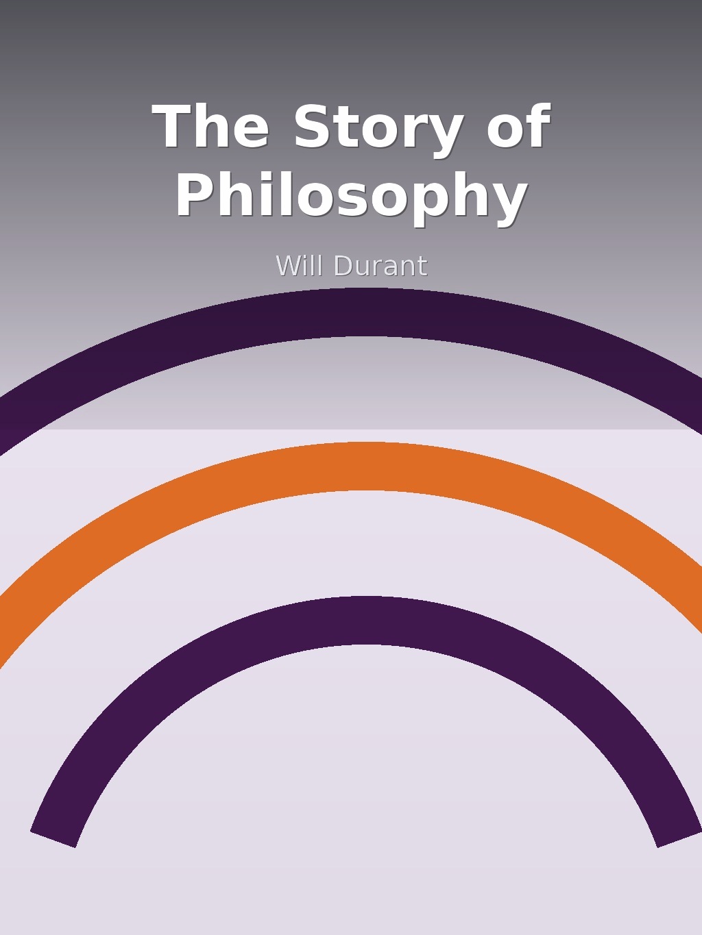 The Story of Philosophy by Will Durant book cover
