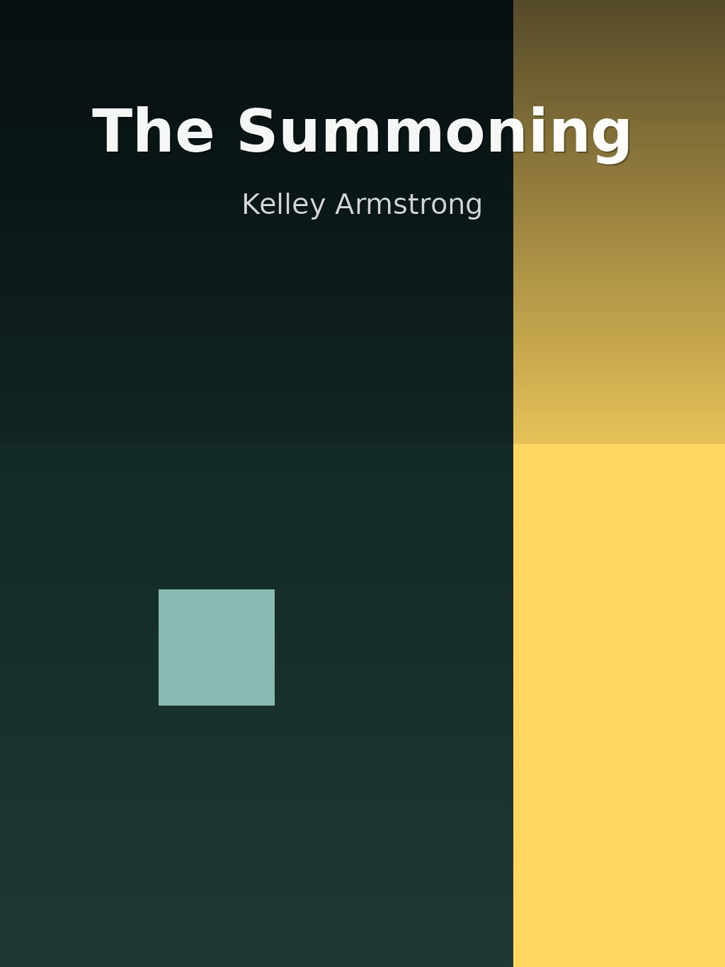 The Summoning by Kelley Armstrong book cover