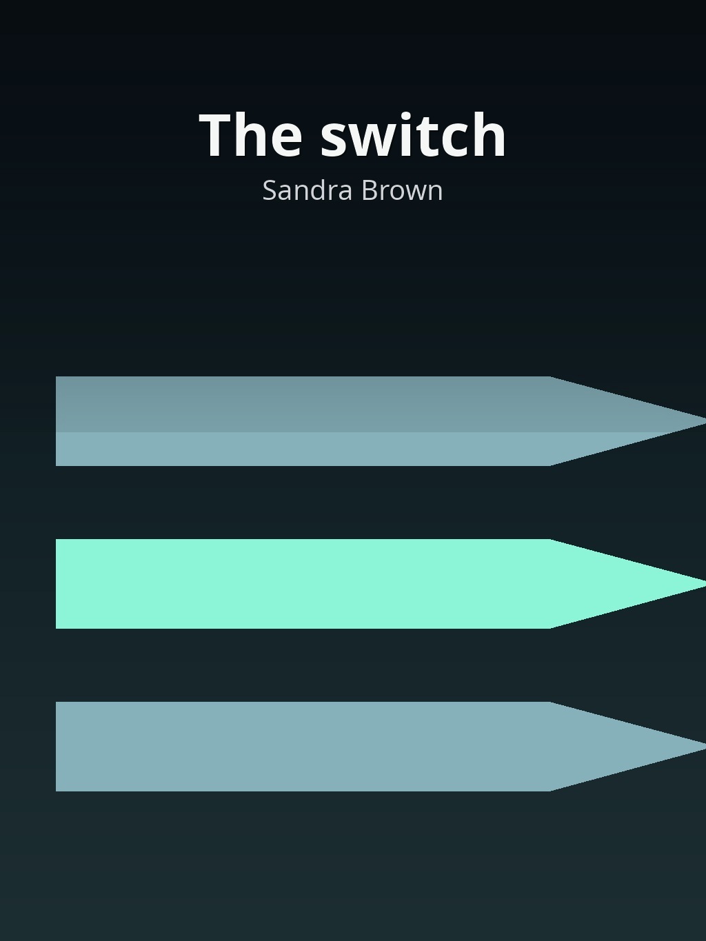 The switch by Sandra Brown book cover