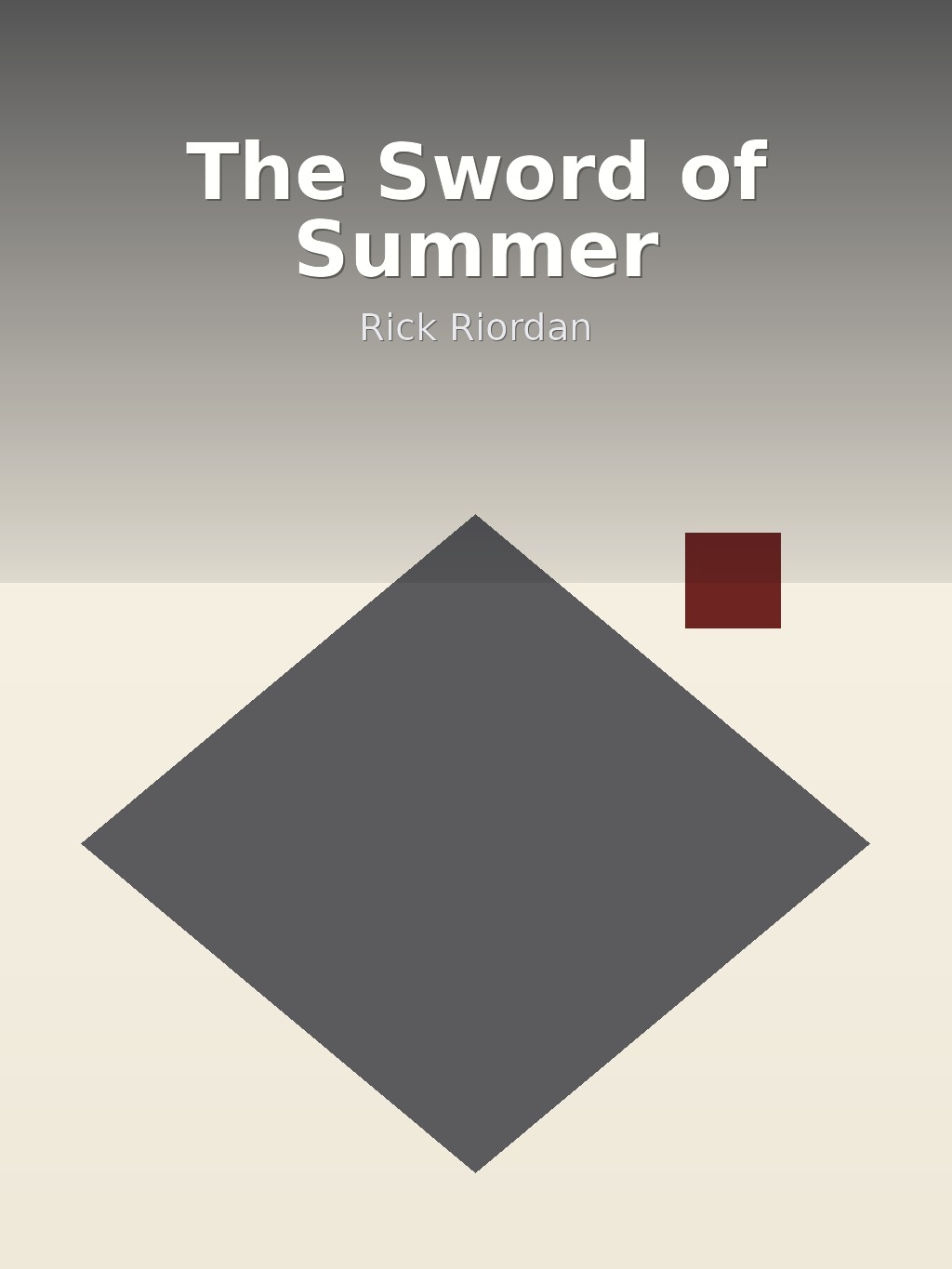 The Sword of Summer by Rick Riordan book cover