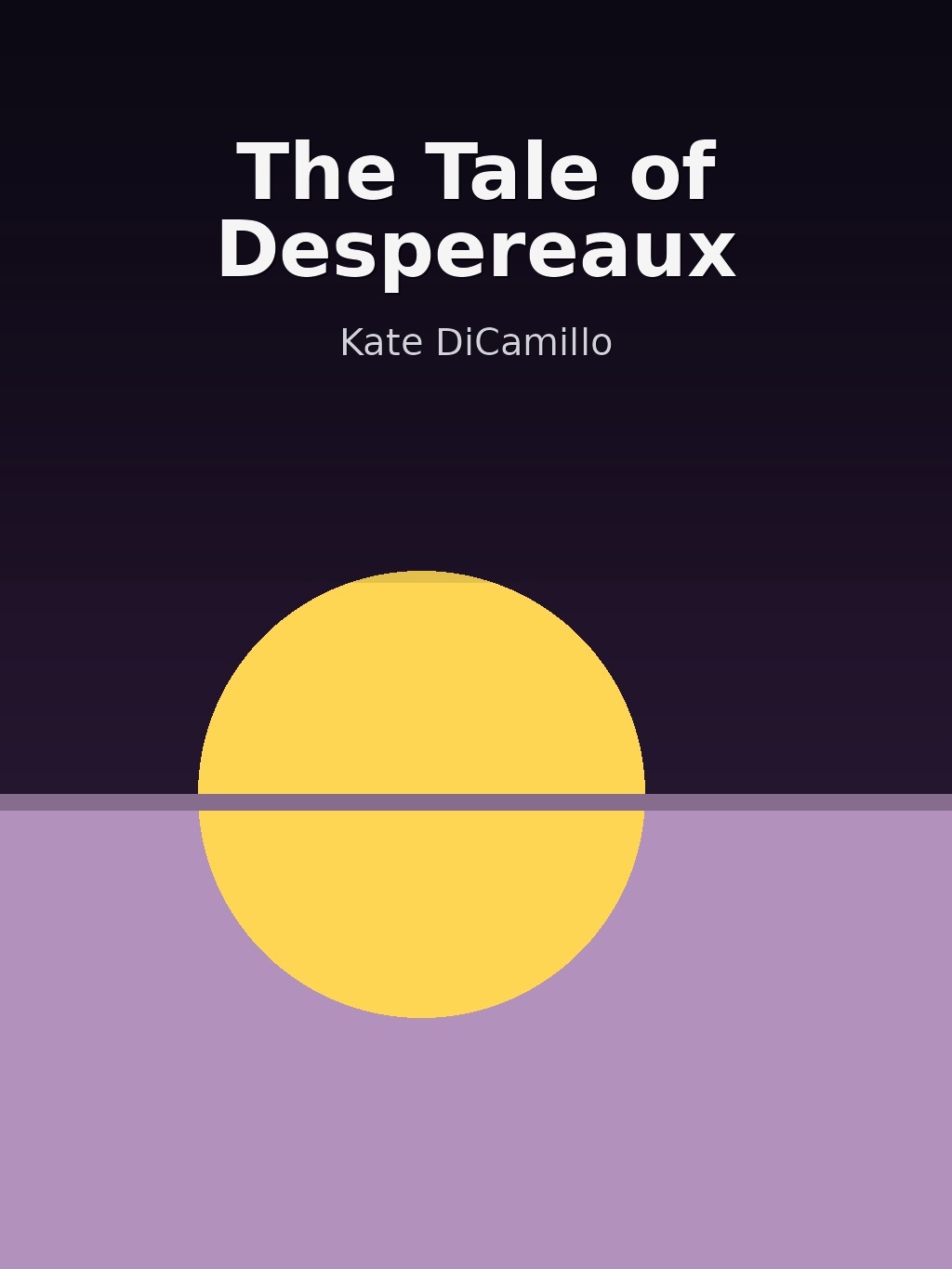 The Tale of Despereaux by Kate DiCamillo book cover