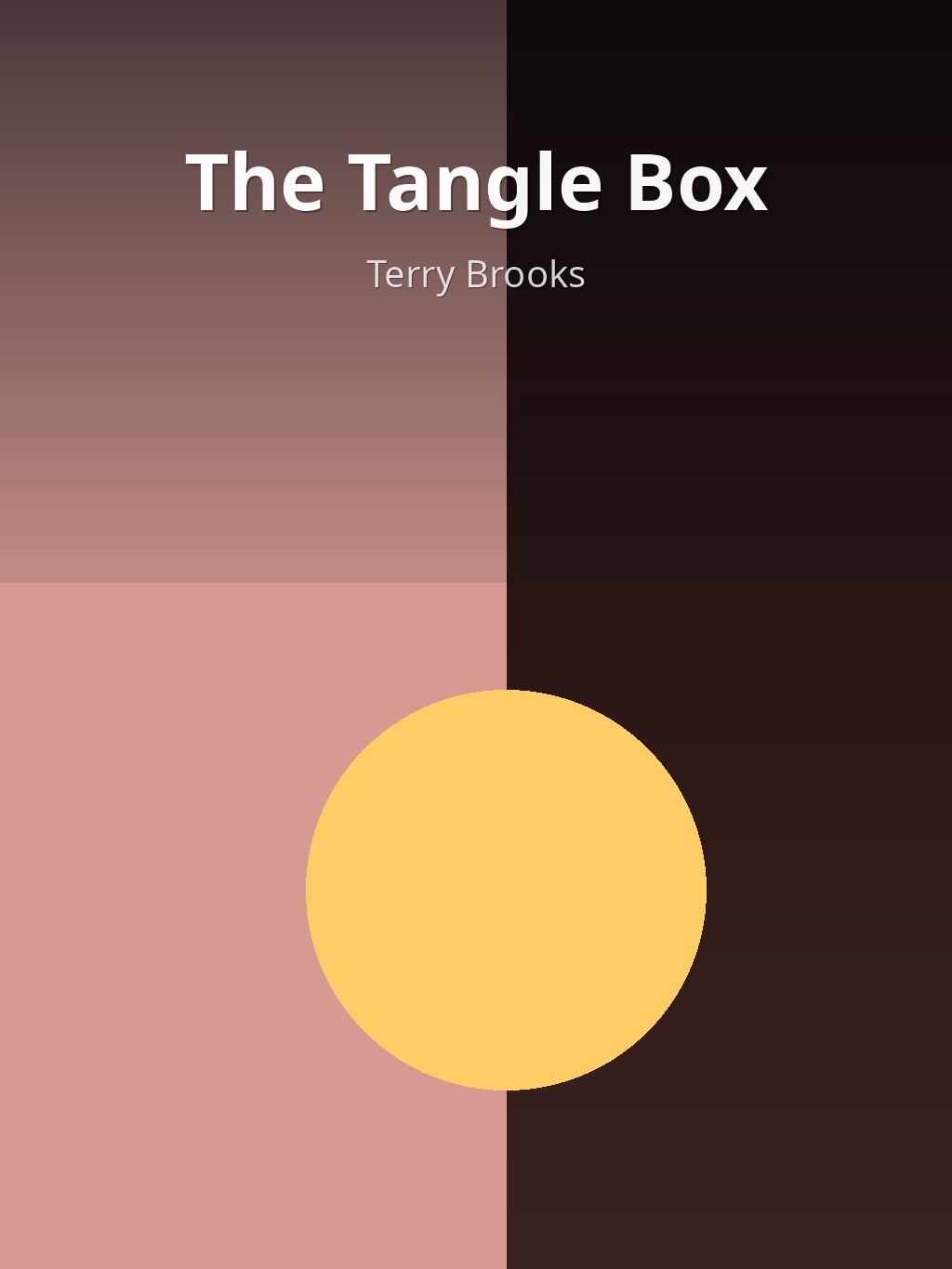 The Tangle Box by Terry Brooks book cover