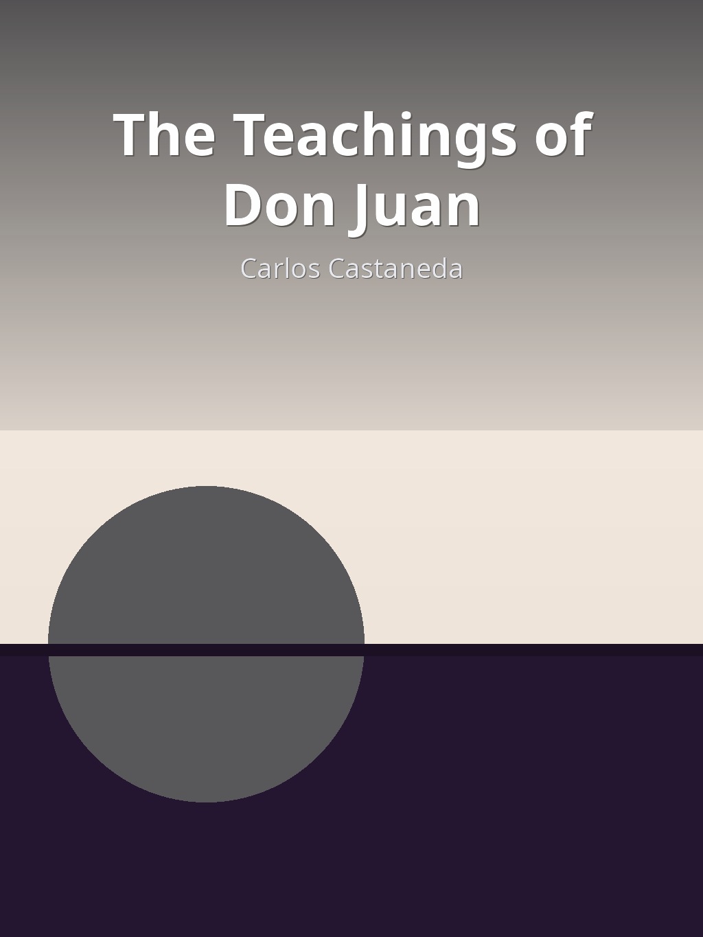 The Teachings of Don Juan by Carlos Castaneda book cover