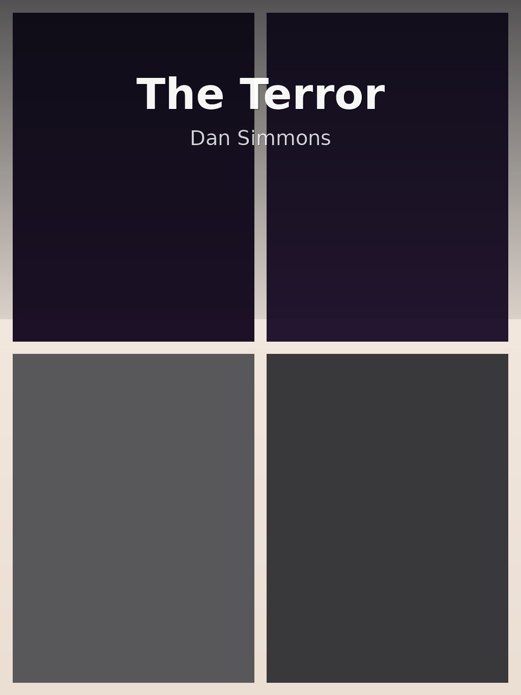 The Terror by Dan Simmons book cover