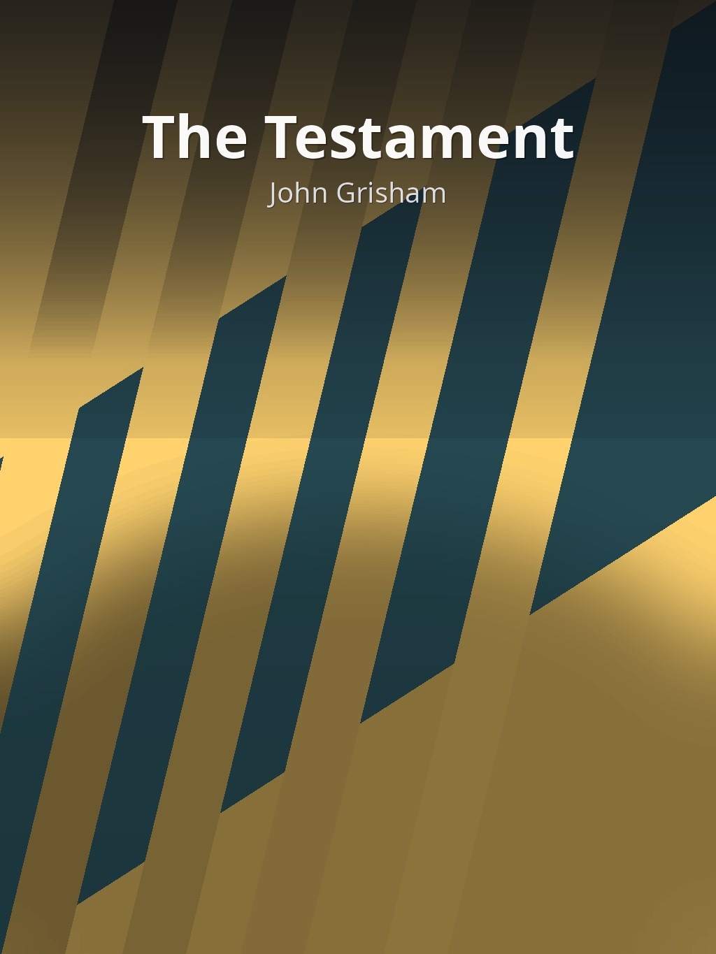 The Testament by John Grisham book cover