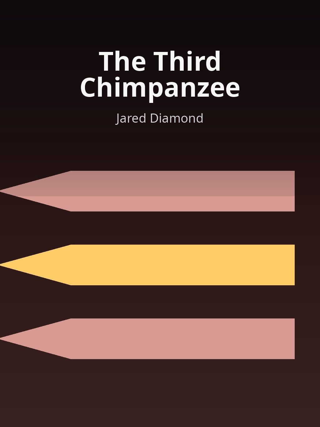 The Third Chimpanzee by Jared Diamond book cover