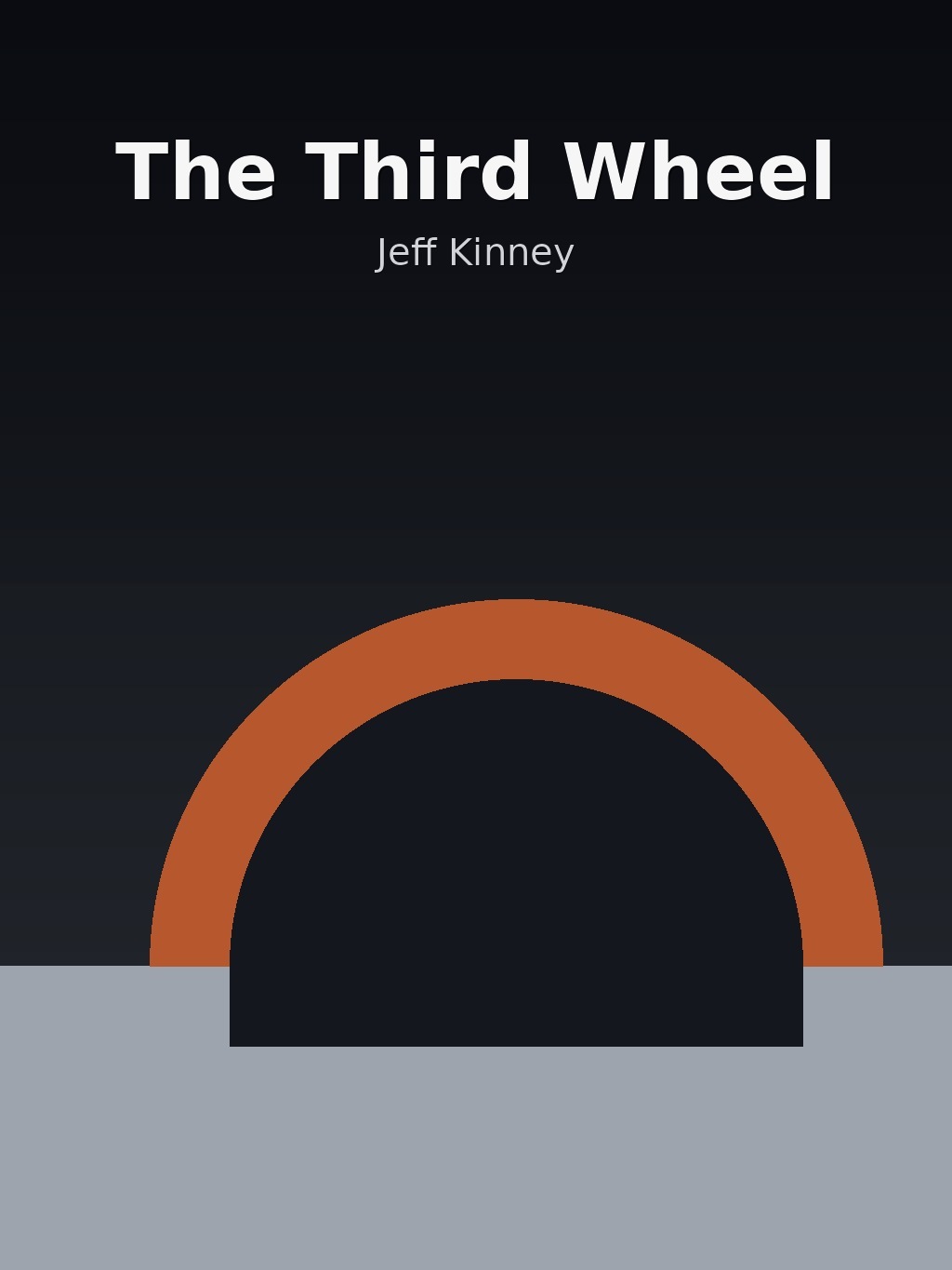 The Third Wheel by Jeff Kinney book cover