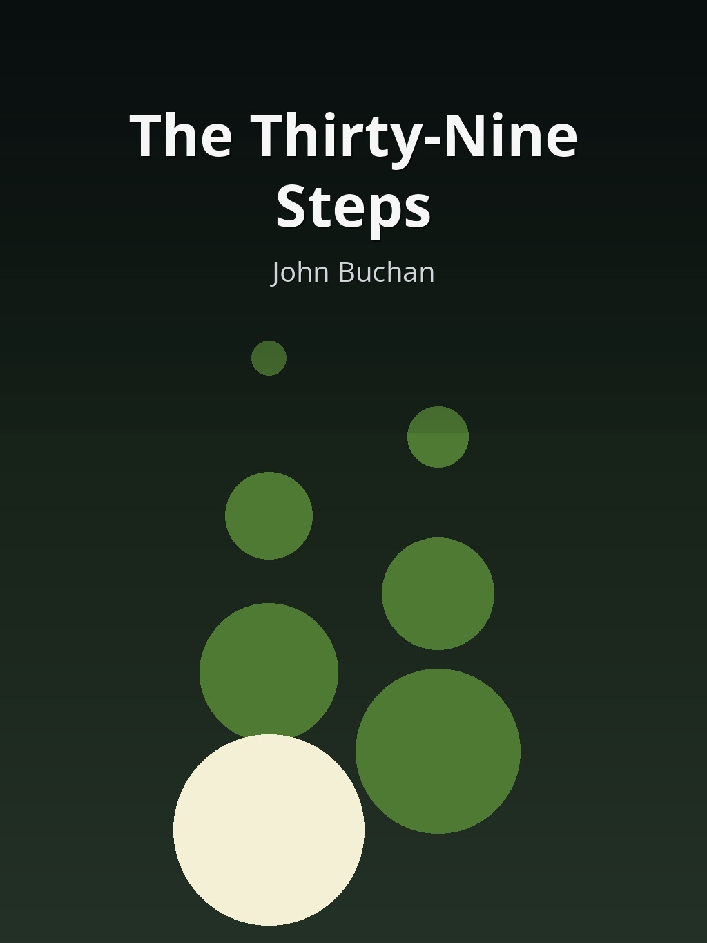 The Thirty-Nine Steps by John Buchan book cover