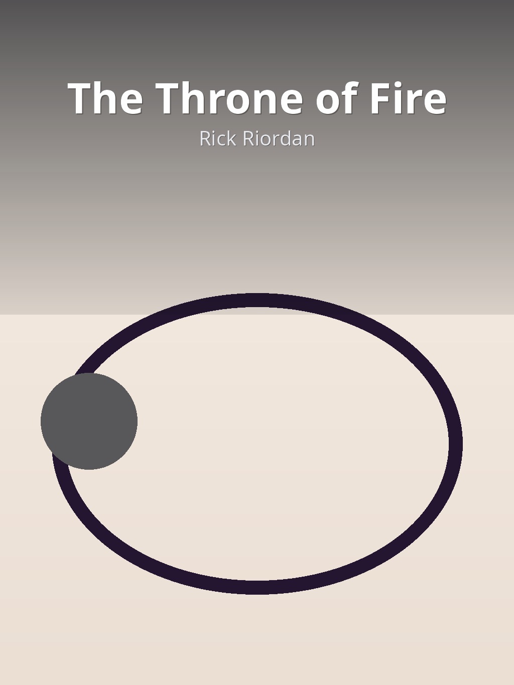 The Throne of Fire by Rick Riordan book cover