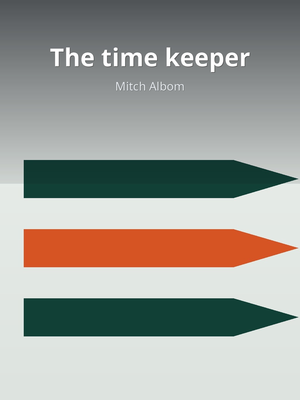 The time keeper by Mitch Albom book cover