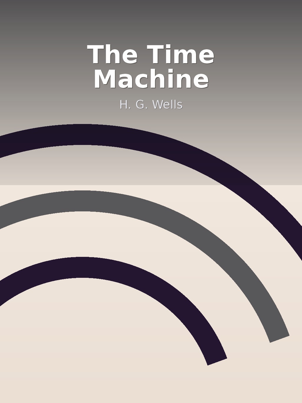 The Time Machine by H. G. Wells book cover
