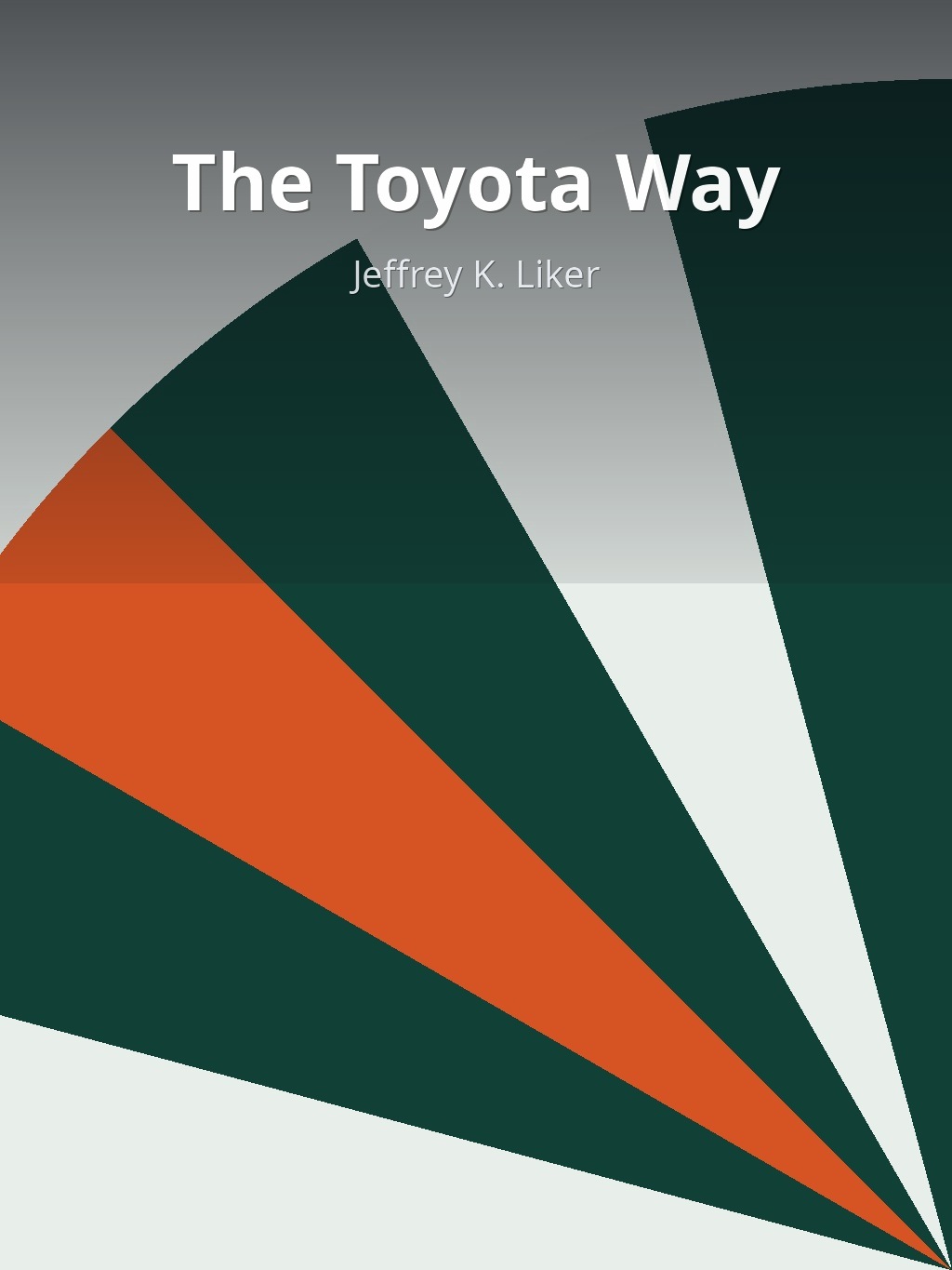 The Toyota Way by Jeffrey K. Liker book cover