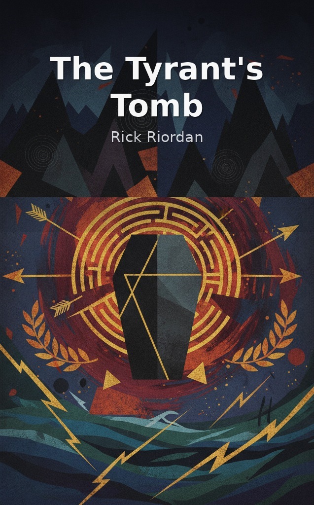 The Tyrant's Tomb by Rick Riordan book cover