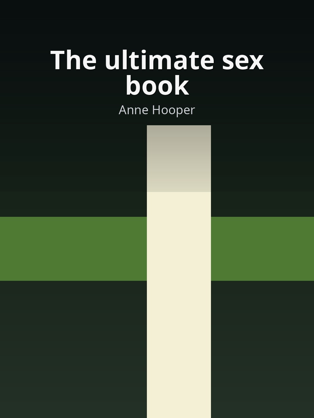 The ultimate sex book by Anne Hooper book cover