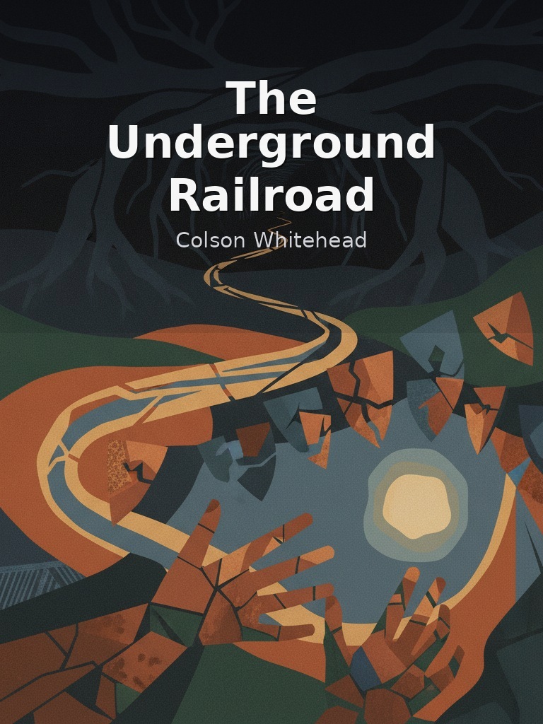 The Underground Railroad by Colson Whitehead book cover