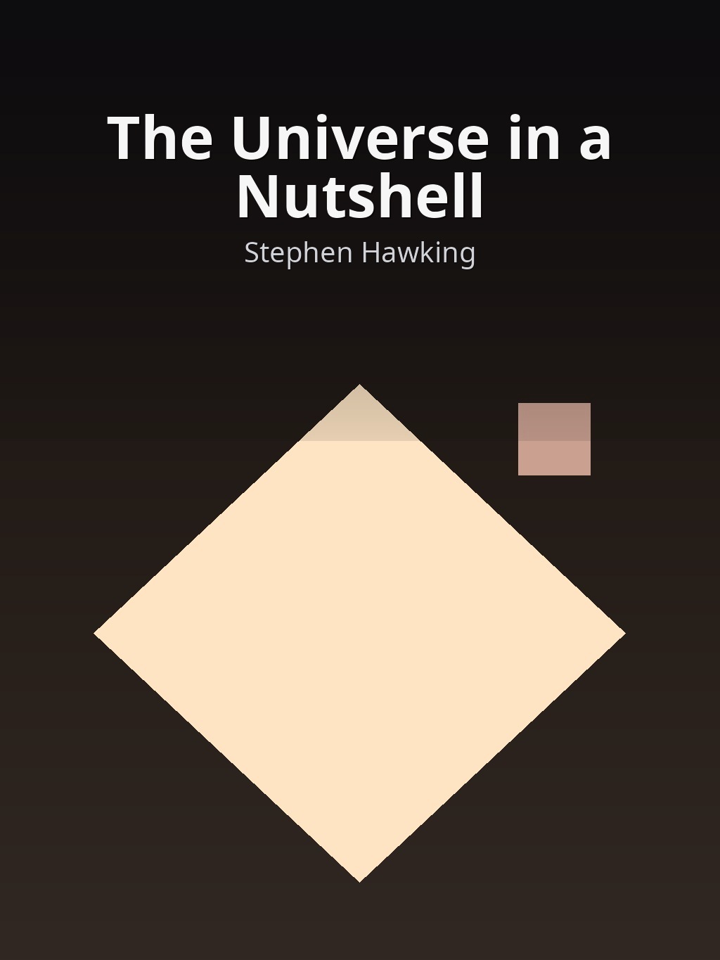 The Universe in a Nutshell by Stephen Hawking book cover