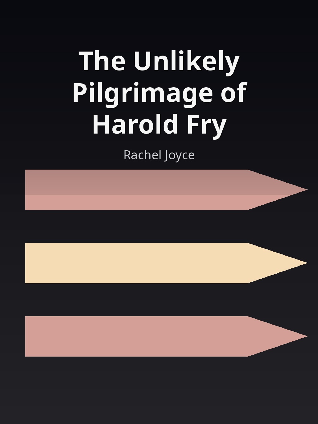 The Unlikely Pilgrimage of Harold Fry by Rachel Joyce book cover