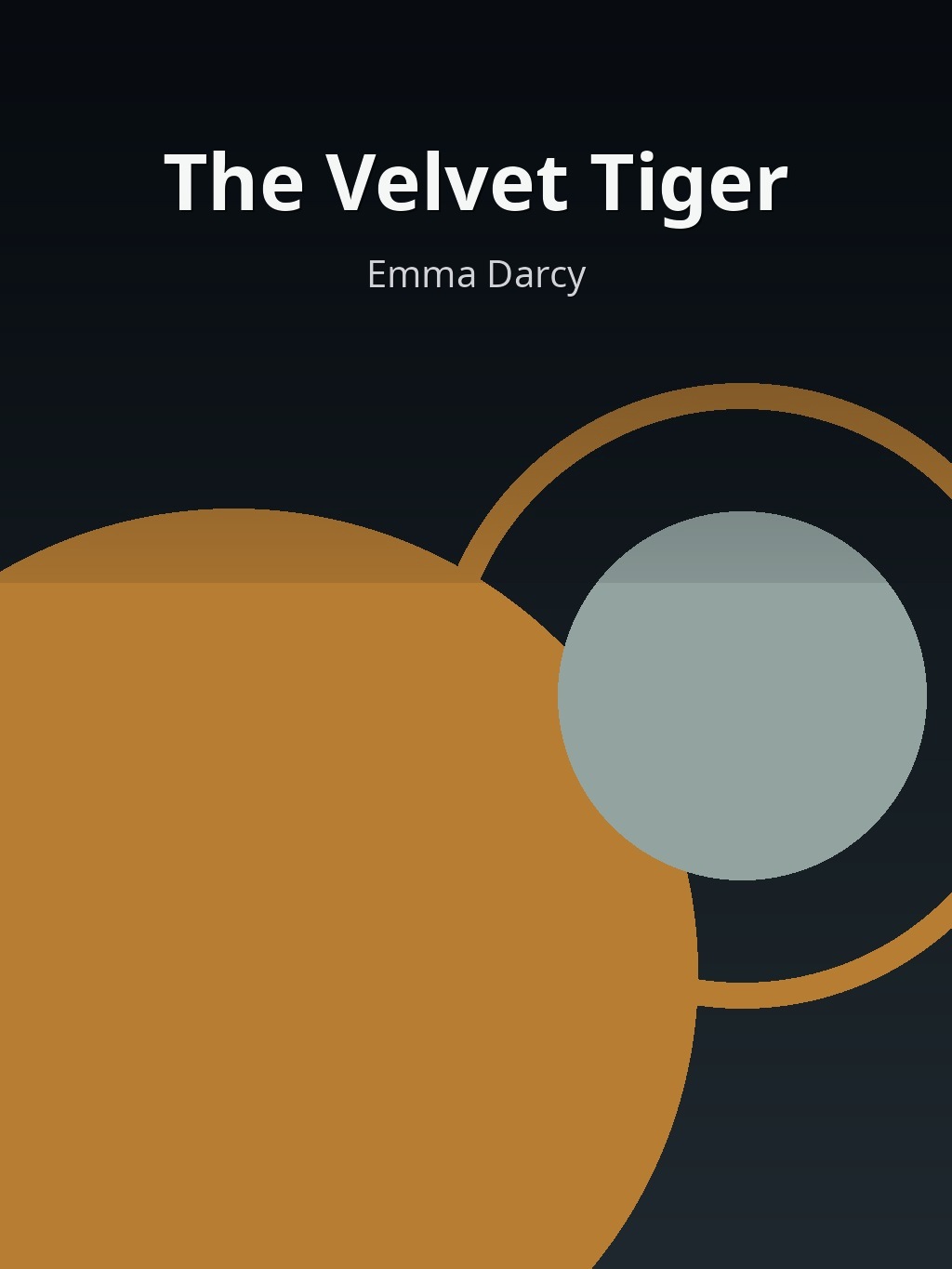 The Velvet Tiger by Emma Darcy book cover