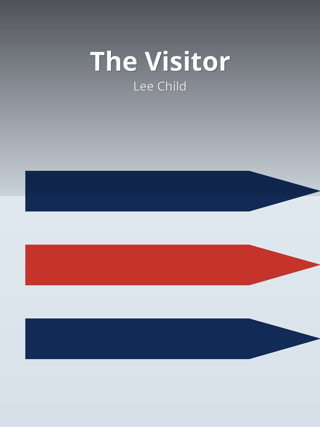 The Visitor by Lee Child book cover